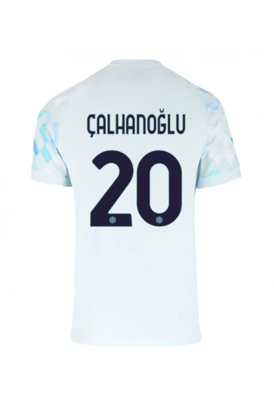 Inter Milan Hakan Calhanoglu #20 Jalkapallovaatteet Vieraspaita 2025-26 Lyhythihainen Inter Milan Hakan Calhanoglu #20 Jalkapallovaatteet Vieraspaita 2025-26 Lyhythihainen